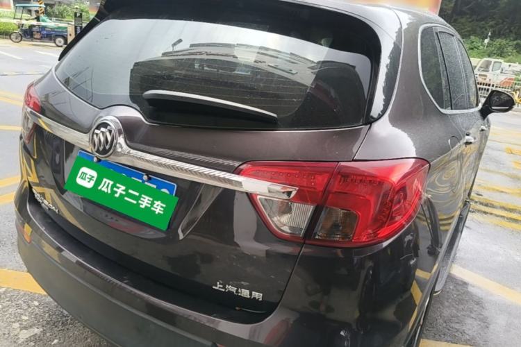 Used Buick Envision 2017 28T Four-Wheel Drive Luxury Model Rear Right 45 Deg
