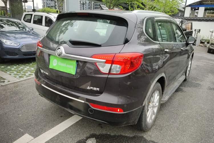 Used Buick Envision 2017 20T Two-Wheel Drive Elite Version Rear Right 45 Deg