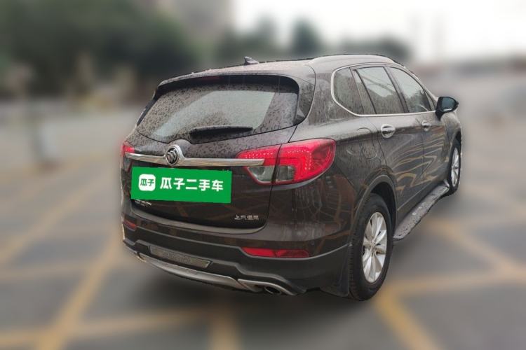 Used Buick Envision 2017 28T Four-Wheel Drive Elite Model Rear Right 45 Deg