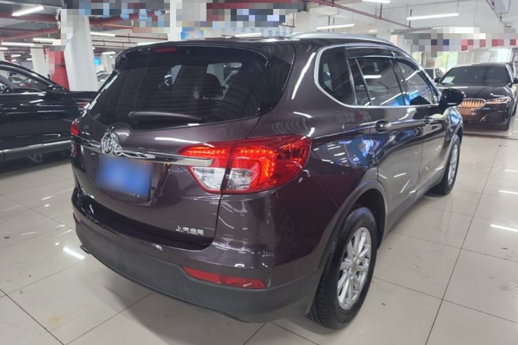 Used Buick Envision 2017 20T Two-Wheel Drive Leading Version Rear Right 45 Deg