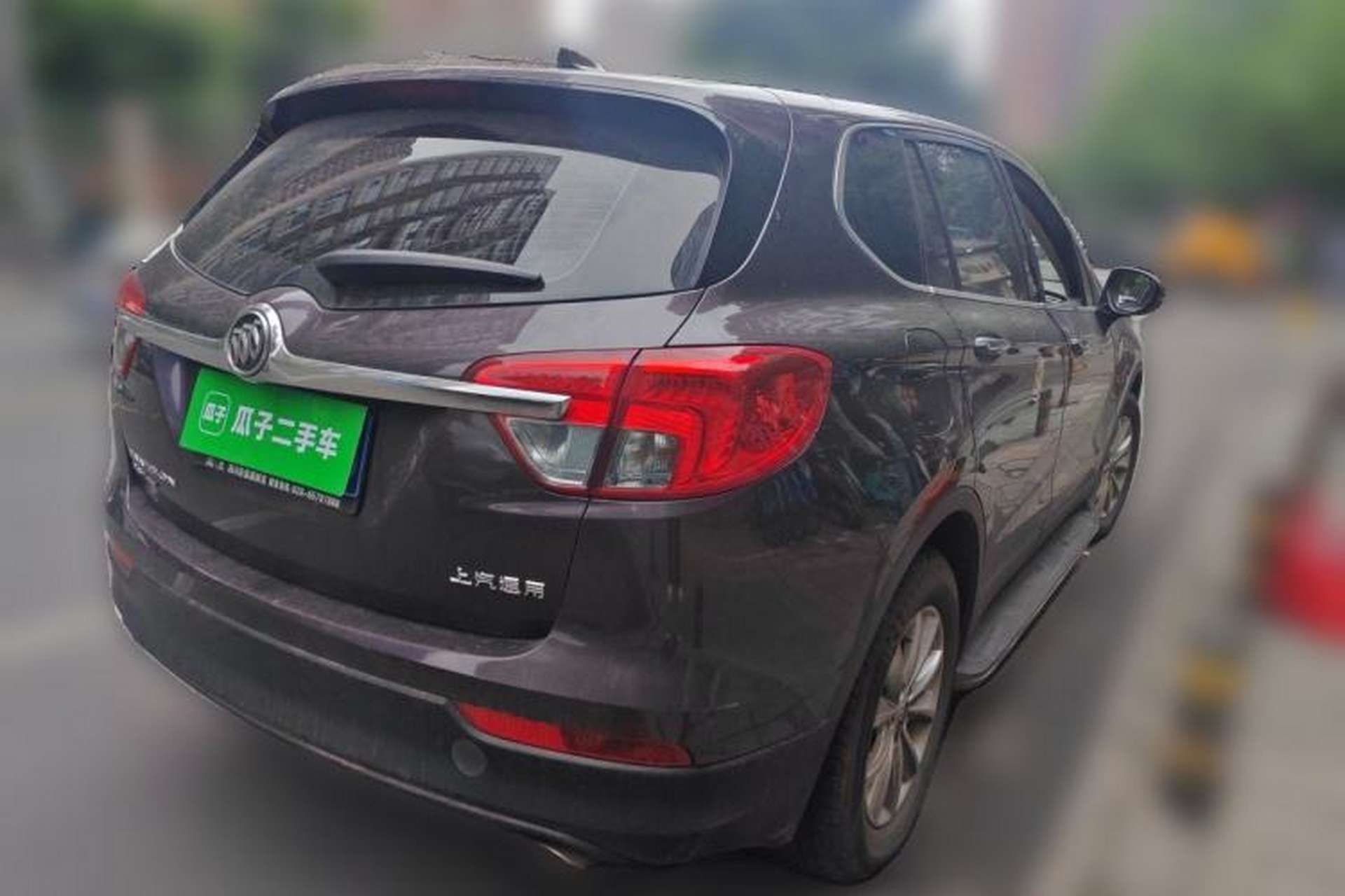 Used Buick Envision 2017 28T Four-Wheel Drive Elite Model Rear Right 45 Deg