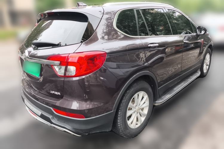 Used Buick Envision 2017 28T Four-Wheel Drive Elite Model Rear Right 45 Deg