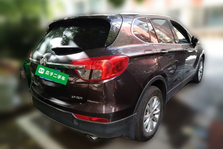 Used Buick Envision 2017 28T Four-Wheel Drive Elite Model Rear Right 45 Deg