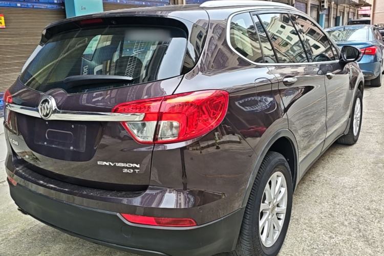 Used Buick Envision 2017 20T Two-Wheel Drive Elite Version Rear Right 45 Deg