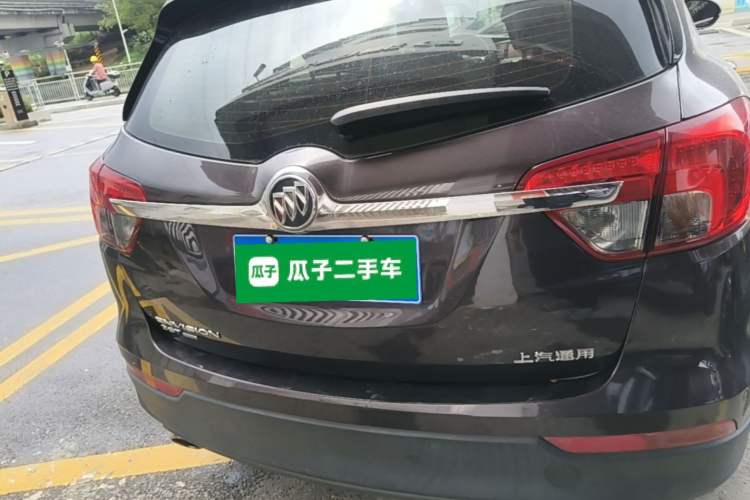 Used Buick Envision 2017 28T Four-Wheel Drive Luxury Model Rear