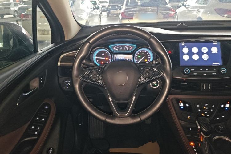 Used Buick Envision 2017 28T Four-Wheel Drive Elite Model Steering Wheel