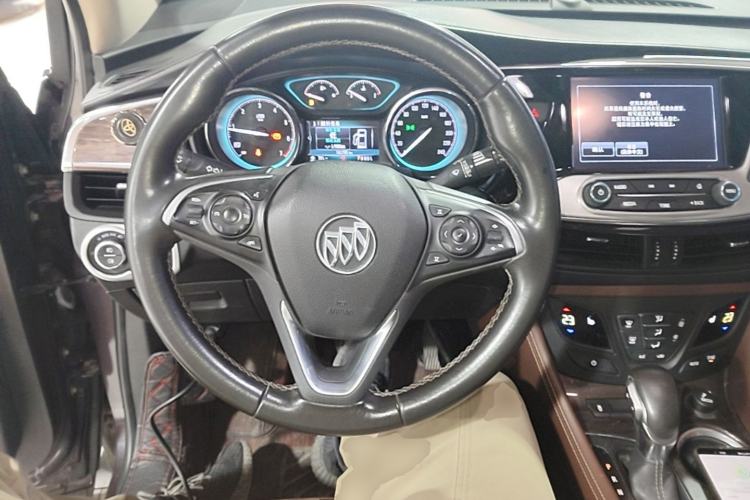 Used Buick Envision 2017 28T Four-Wheel Drive Elite Model Steering Wheel