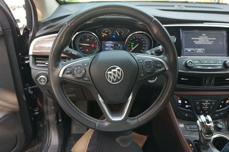 Used Buick Envision 2017 28T Four-Wheel Drive Luxury Model Steering Wheel