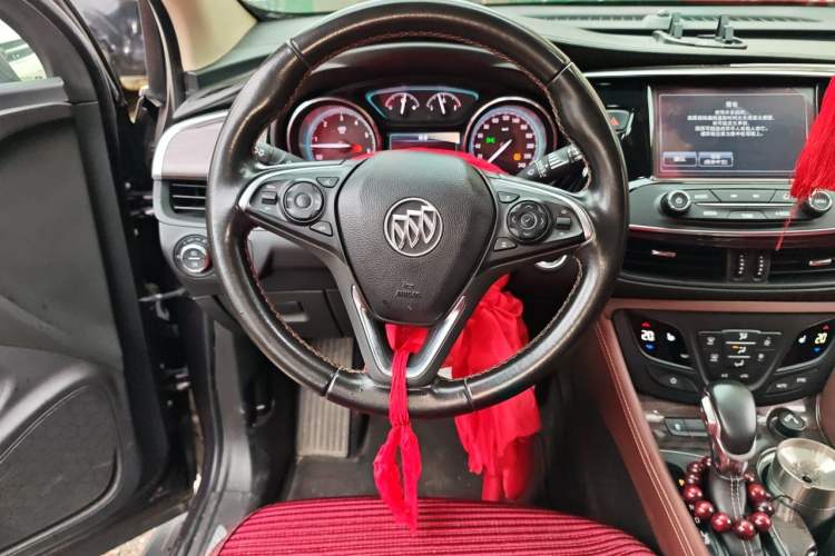 Used Buick Envision 2017 28T Four-Wheel Drive Elite Model Steering Wheel