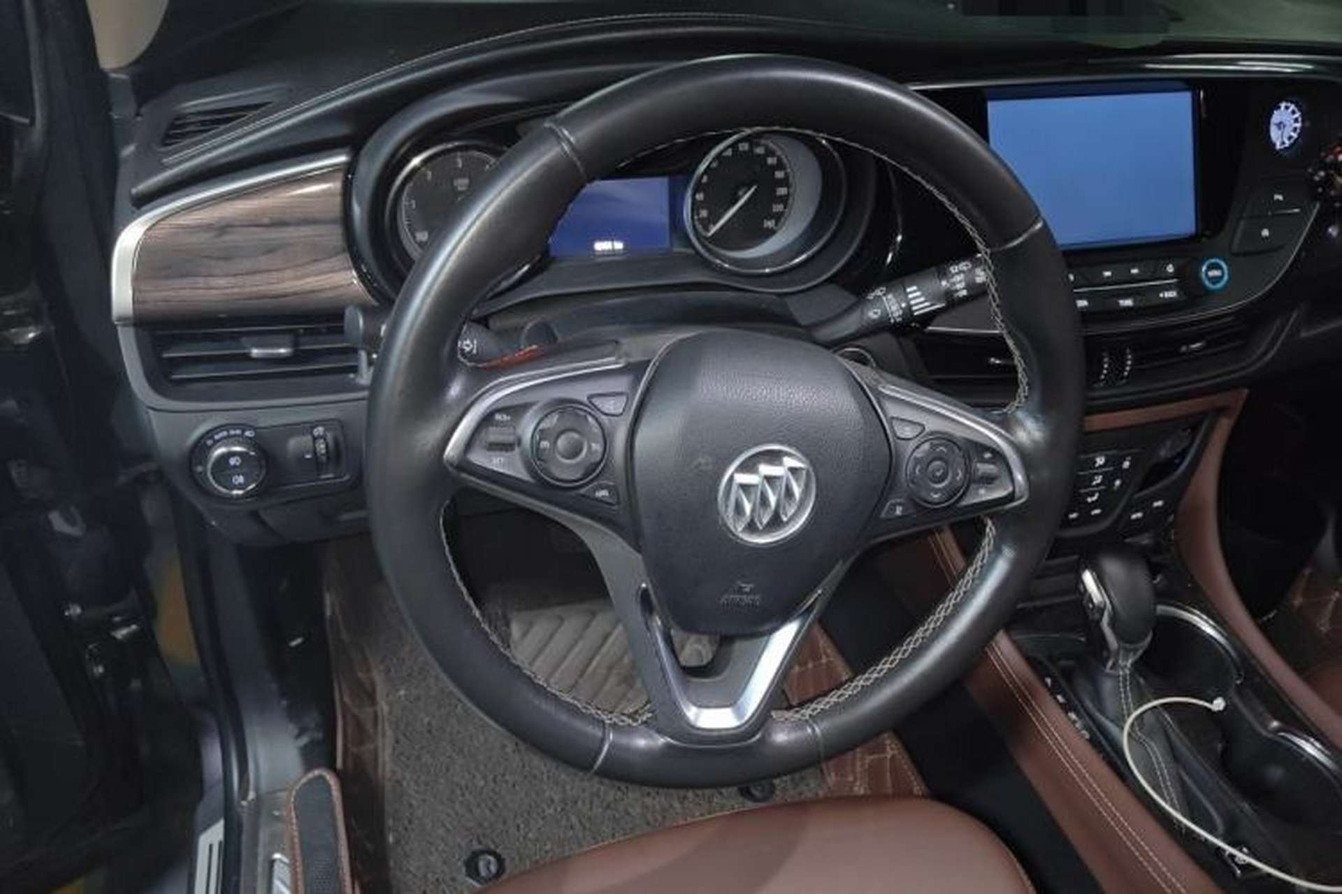 Used Buick Envision 2017 28T Four-Wheel Drive Elite Model Steering Wheel