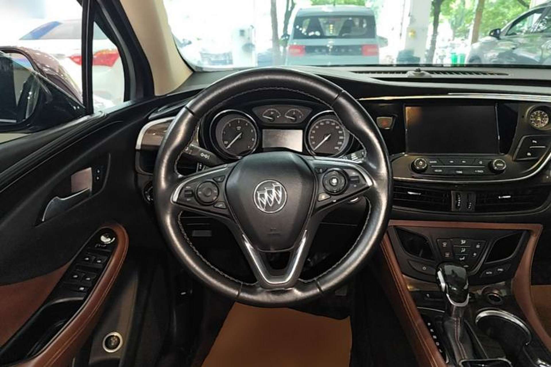 Used Buick Envision 2017 28T Four-Wheel Drive Elite Model Steering Wheel