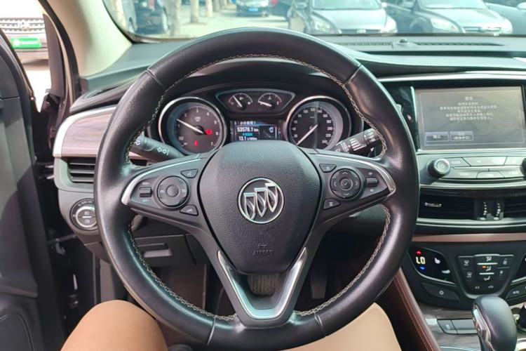 Used Buick Envision 2017 28T Four-Wheel Drive Elite Model Steering Wheel