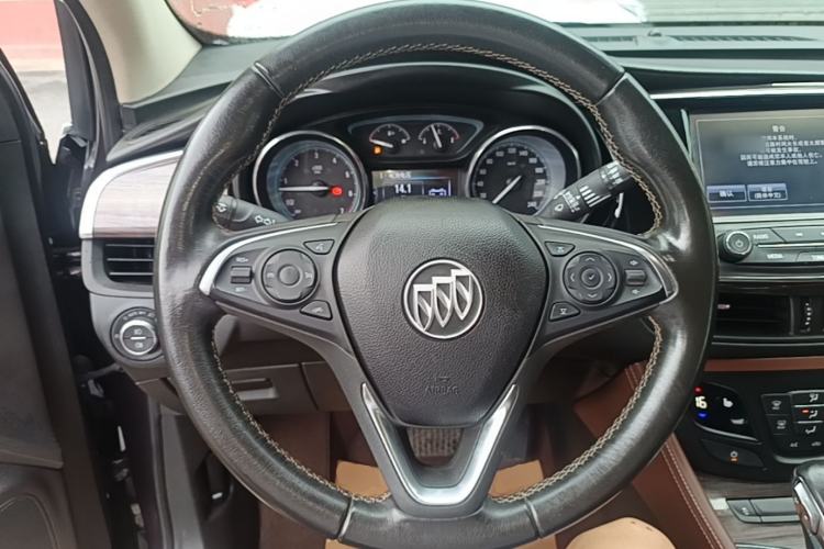 Used Buick Envision 2017 28T Four-Wheel Drive Elite Model Steering Wheel