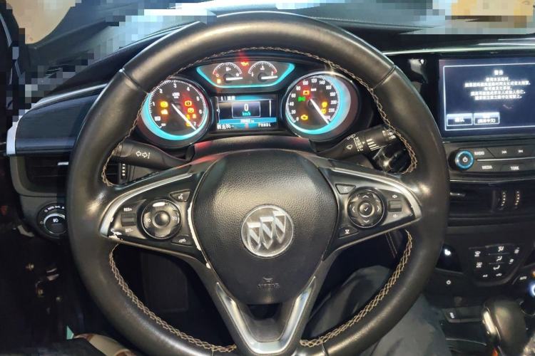 Used Buick Envision 2017 28T Four-Wheel Drive Elite Model Steering Wheel