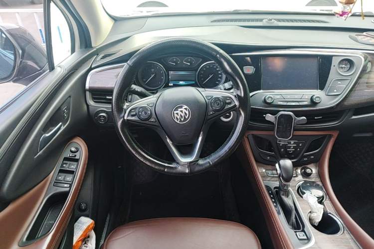 Used Buick Envision 2017 28T Four-Wheel Drive Elite Model Steering Wheel