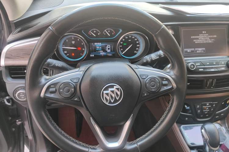 Used Buick Envision 2017 28T Four-Wheel Drive Elite Model Steering Wheel