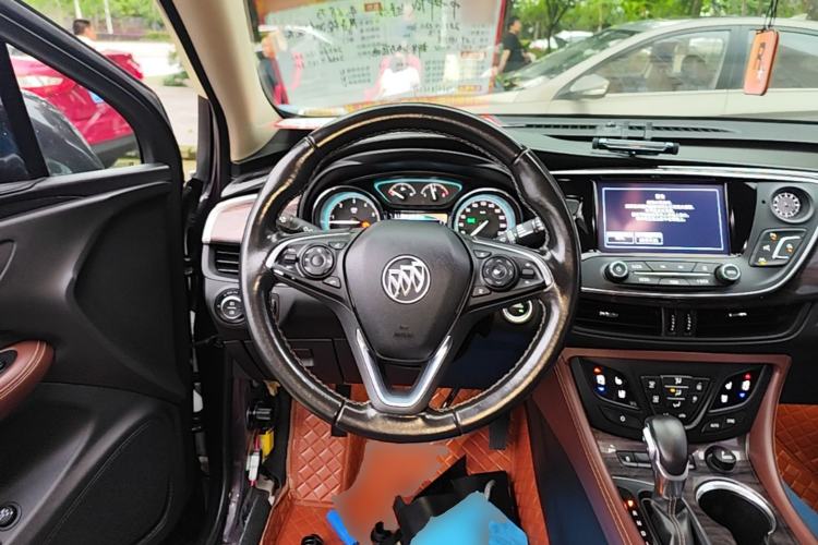 Used Buick Envision 2017 28T Four-Wheel Drive Luxury Model Steering Wheel