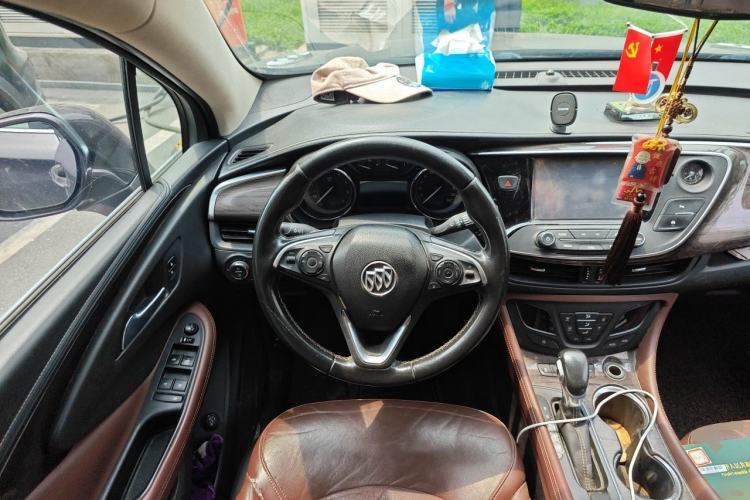 Used Buick Envision 2017 28T Four-Wheel Drive Elite Model Steering Wheel
