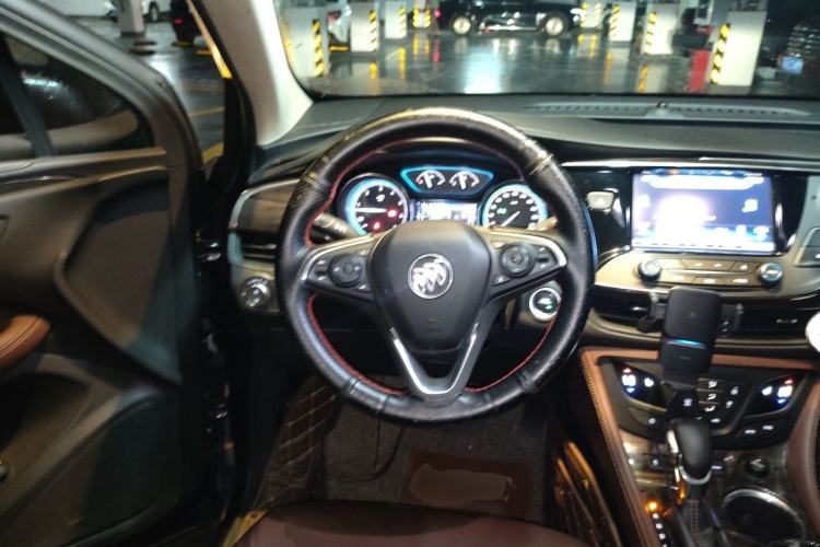 Used Buick Envision 2017 28T Four-Wheel Drive Elite Model Steering Wheel