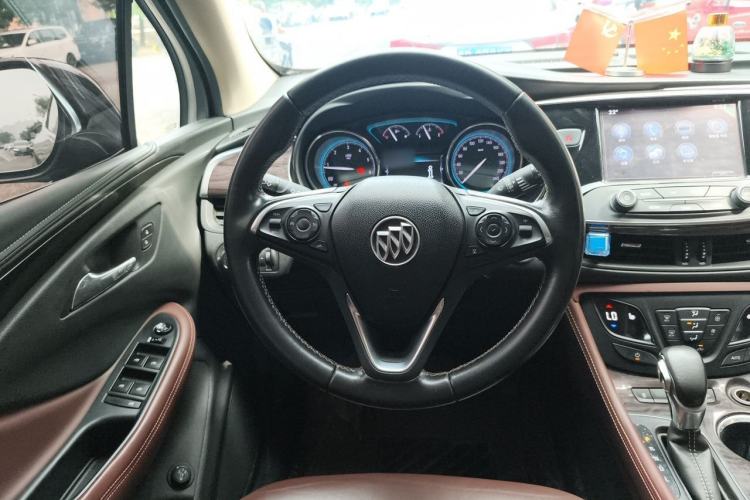 Used Buick Envision 2017 28T Four-Wheel Drive Elite Model Steering Wheel