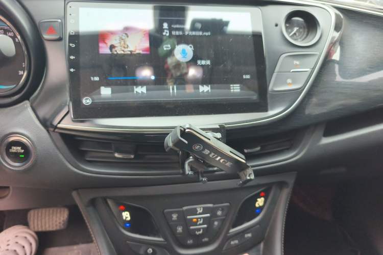Used Buick Envision 2017 20T Two-Wheel Drive Leading Version Audio And AC Panel
