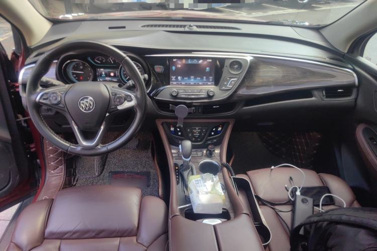 Used Buick Envision 2017 28T Four-Wheel Drive Luxury Model Center Console