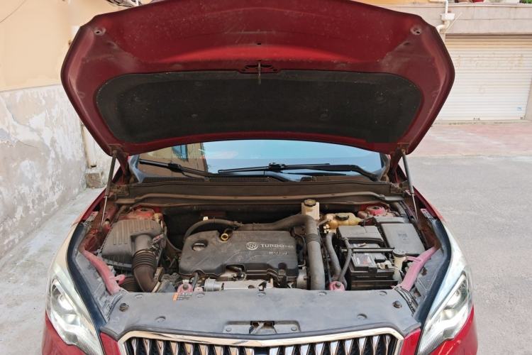 Used Buick Envision 2017 20T Two-Wheel Drive Luxury Model Engine Bay