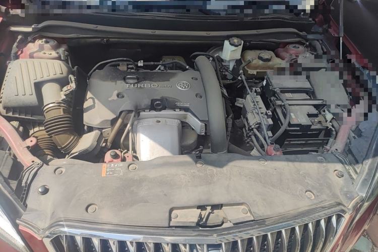 Used Buick Envision 2017 28T Four-Wheel Drive Elite Model Engine Bay