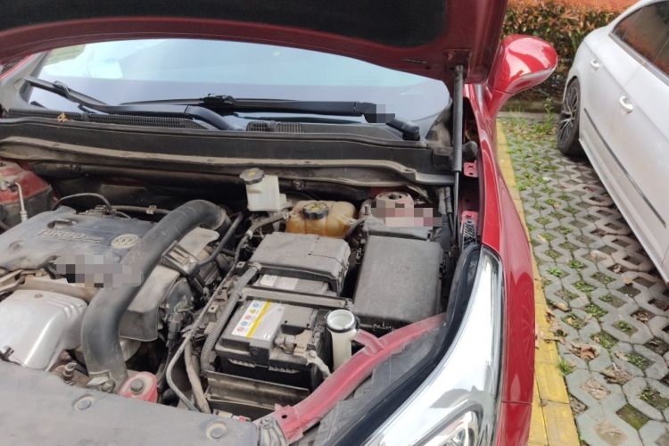 Used Buick Envision 2017 28T Four-Wheel Drive Elite Model Engine Bay Left