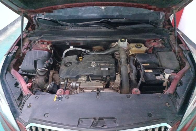 Used Buick Envision 2017 20T Two-Wheel Drive Luxury Model Engine Bay