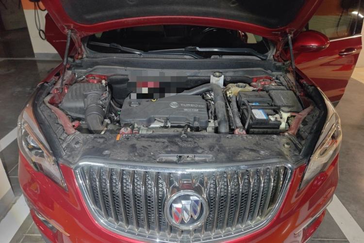 Used Buick Envision 2017 20T Two-Wheel Drive Luxury Model Engine Bay