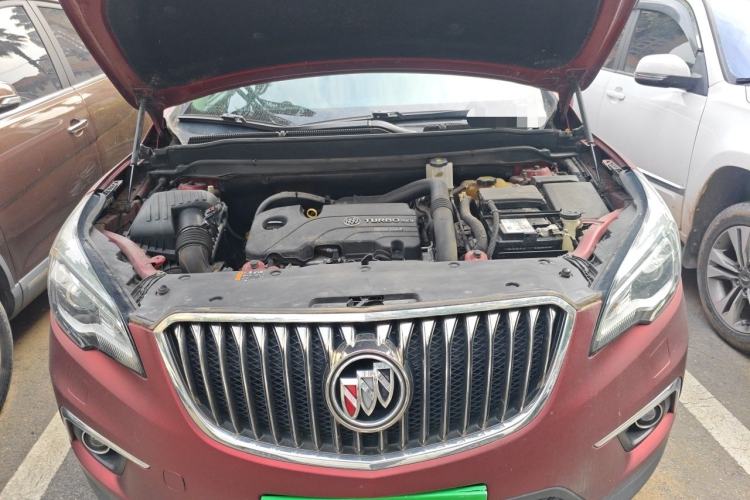 Used Buick Envision 2017 20T Two-Wheel Drive Luxury Model Engine Bay