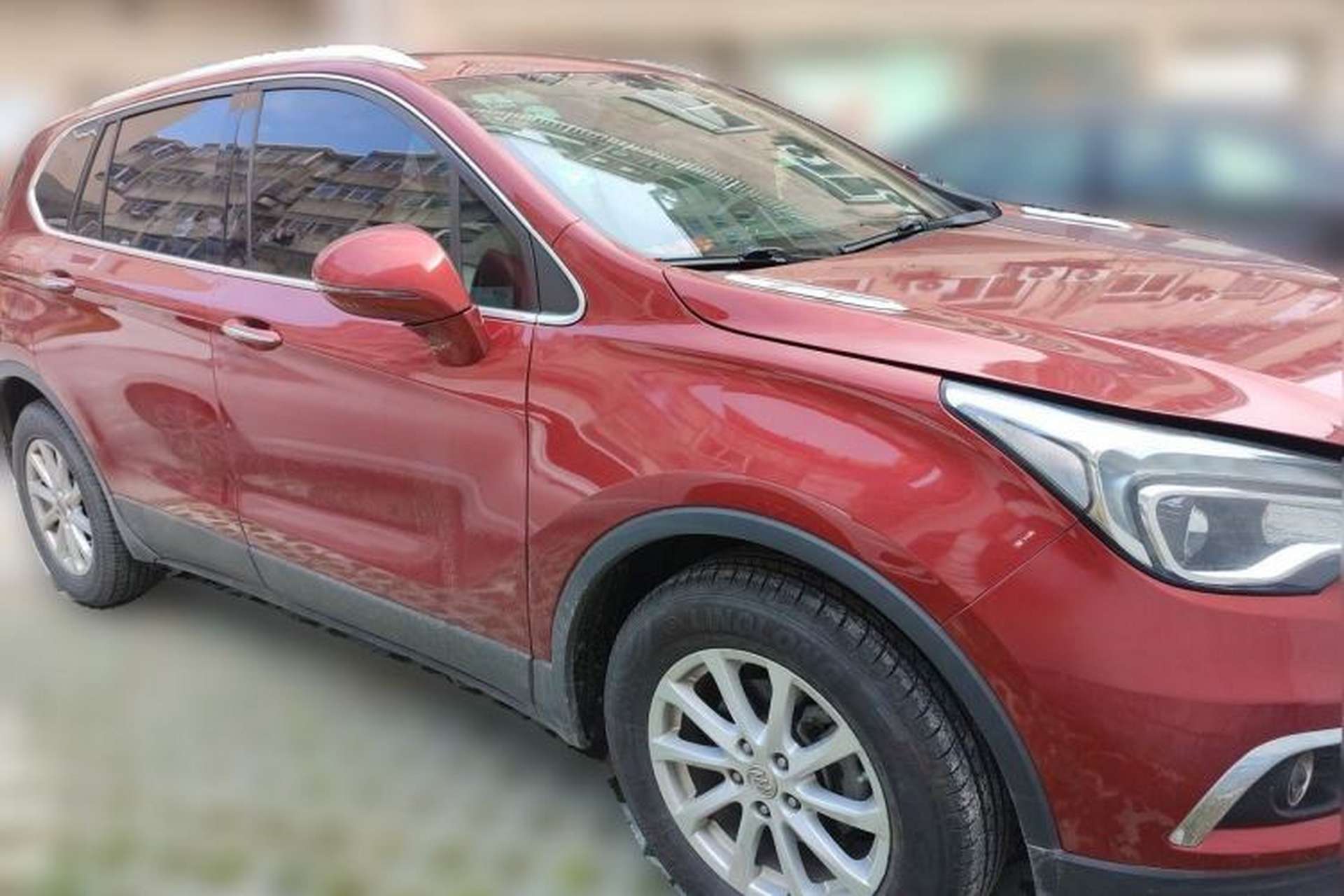 Used Buick Envision 2017 20T Two-Wheel Drive Elite Version Front Right 45 Deg