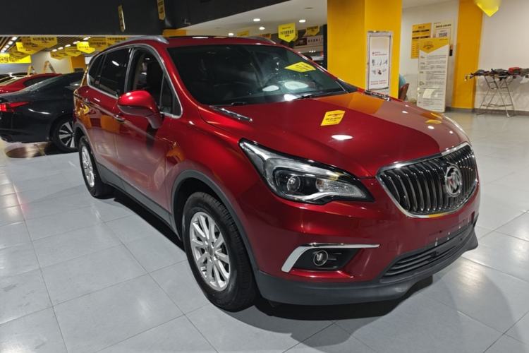 Used Buick Envision 2017 20T Two-Wheel Drive Elite Version Front Right 45 Deg