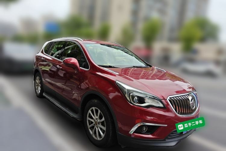 Used Buick Envision 2017 20T Two-Wheel Drive Luxury Model Front Right 45 Deg