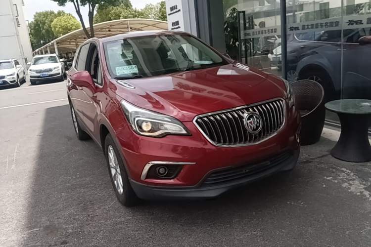 Used Buick Envision 2017 20T Two-Wheel-Drive Tech Edition Front Right 45 Deg