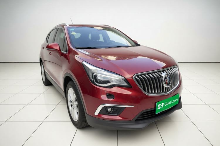 Used Buick Envision 2017 28T Four-Wheel Drive Luxury Model Front Right 45 Deg