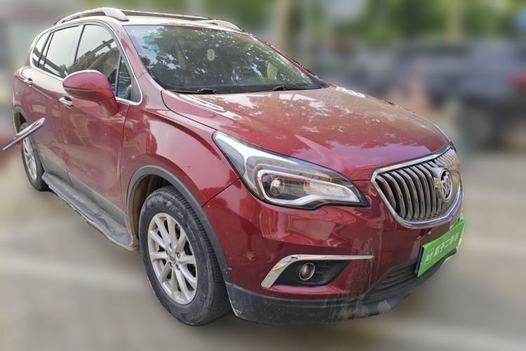 Used Buick Envision 2017 20T Two-Wheel-Drive Tech Edition Front Right 45 Deg
