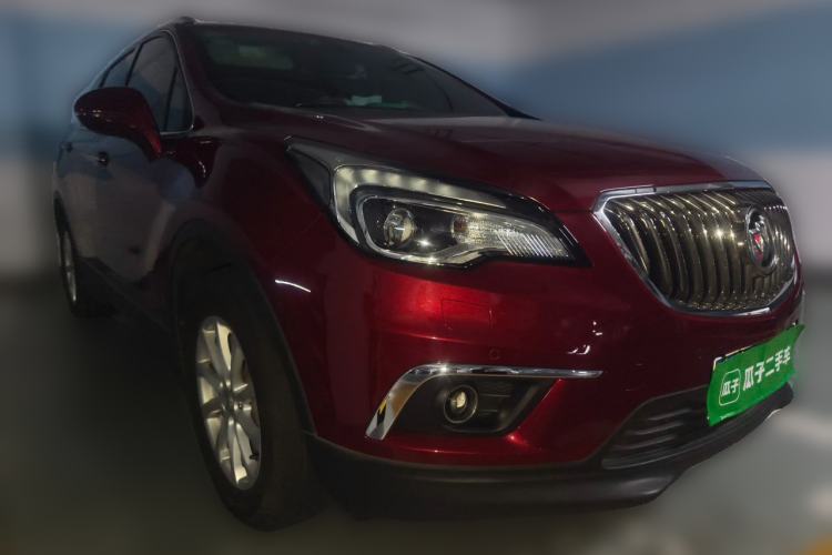 Used Buick Envision 2017 20T Four-Wheel Drive Luxury Model Front Right 45 Deg