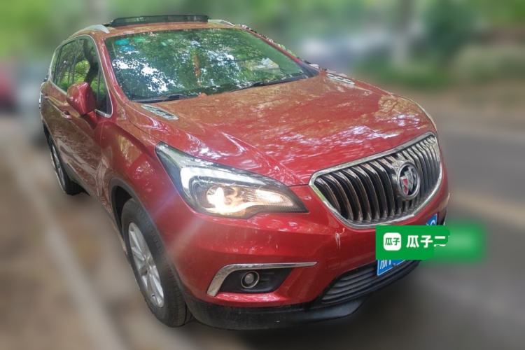Used Buick Envision 2017 20T Two-Wheel Drive Elite Version Front Right 45 Deg
