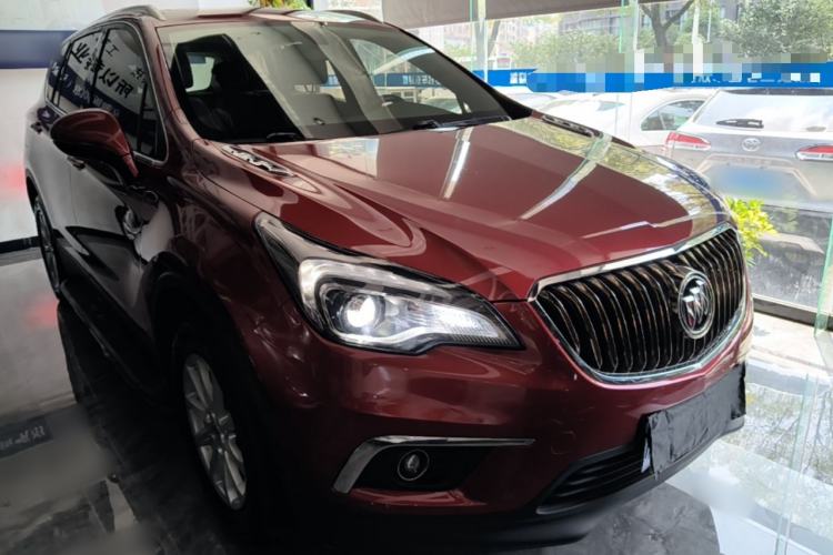 Used Buick Envision 2017 20T Two-Wheel Drive Elite Version Front Right 45 Deg