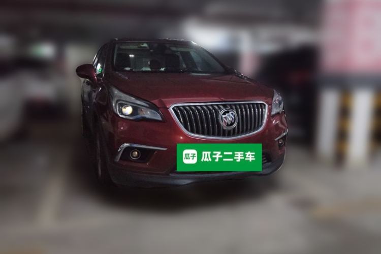 Used Buick Envision 2017 20T Two-Wheel Drive Elite Version Front Right 45 Deg