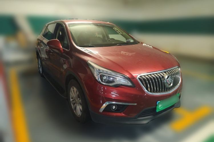 Used Buick Envision 2017 28T Four-Wheel Drive Elite Model Front Right 45 Deg