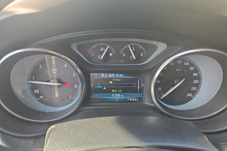 Used Buick Envision 2017 20T Two-Wheel-Drive Tech Edition Instrument Cluster