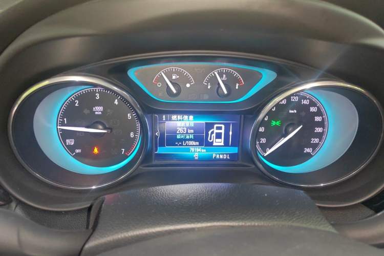 Used Buick Envision 2017 20T Two-Wheel Drive Elite Version Instrument Cluster