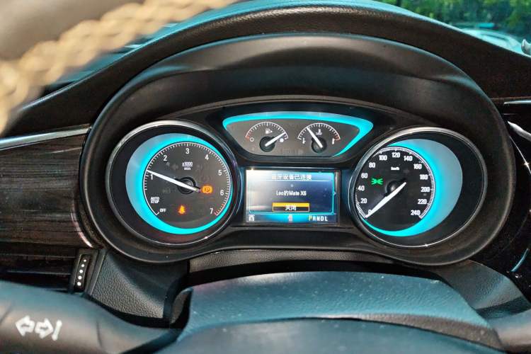 Used Buick Envision 2017 28T Four-Wheel Drive Elite Model Instrument Cluster
