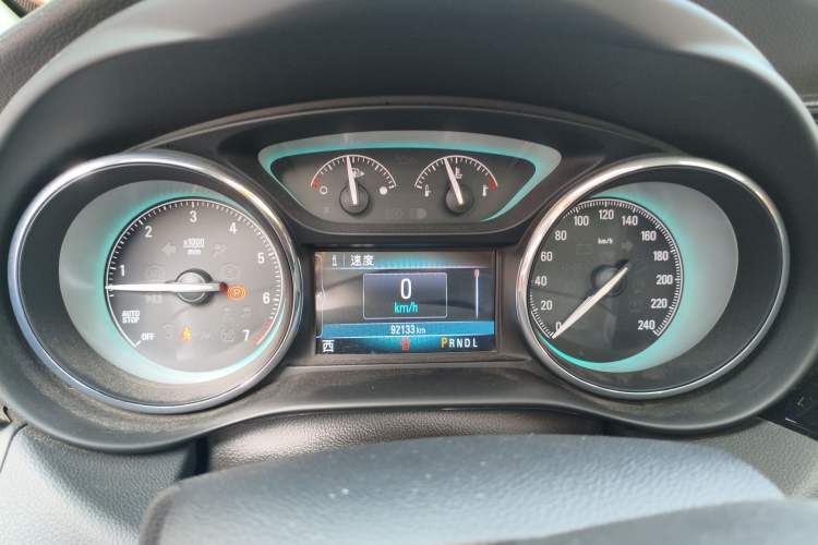 Used Buick Envision 2017 28T Four-Wheel Drive Elite Model Instrument Cluster