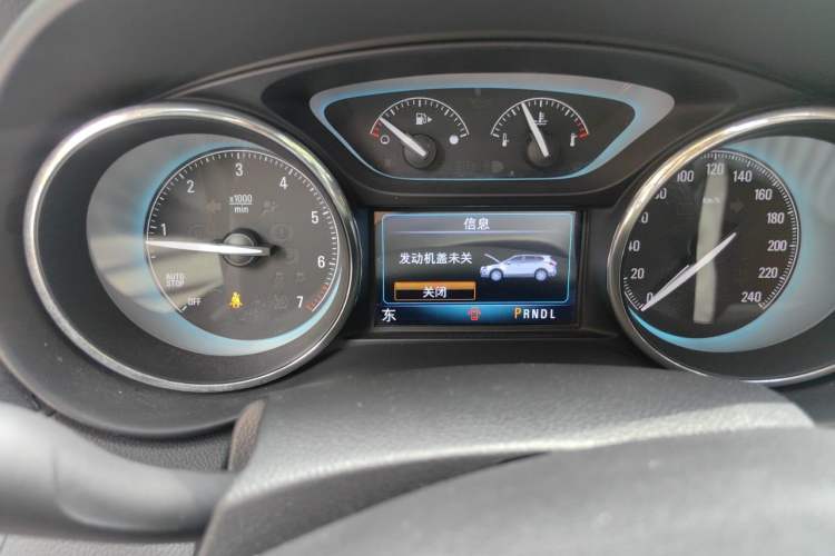 Used Buick Envision 2017 20T Two-Wheel Drive Luxury Model Instrument Cluster