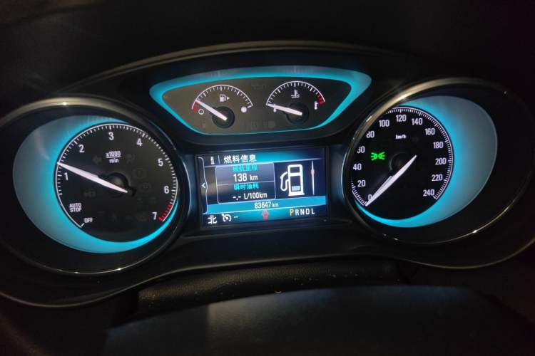 Used Buick Envision 2017 20T Two-Wheel Drive Luxury Model Instrument Cluster