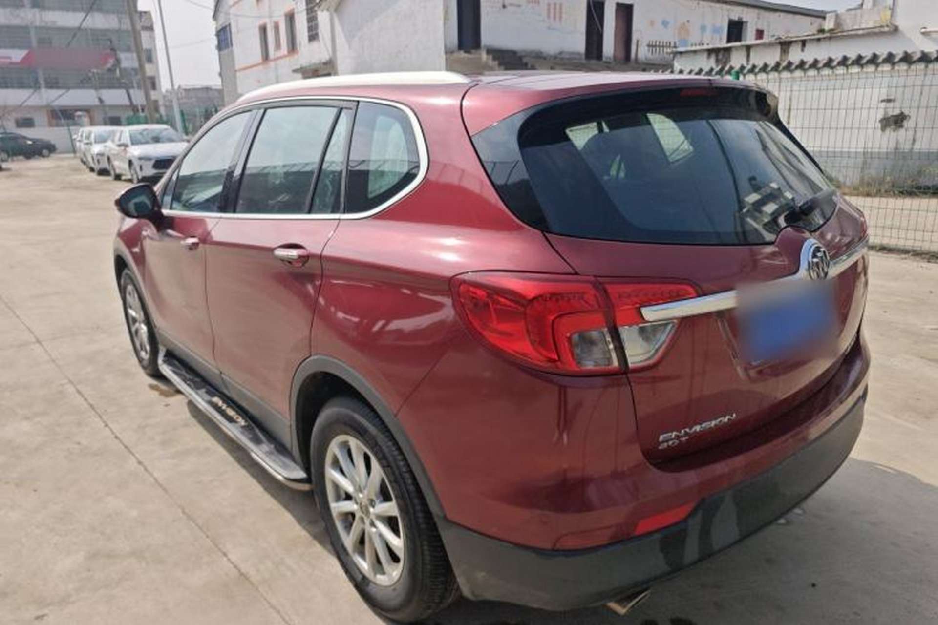 Used Buick Envision 2017 20T Two-Wheel Drive Elite Version Rear Left 45 Deg
